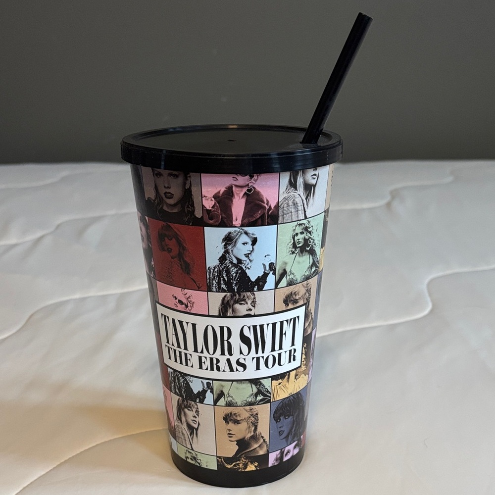 Taylor Swift The Eras Tour Drink Cup with Straw